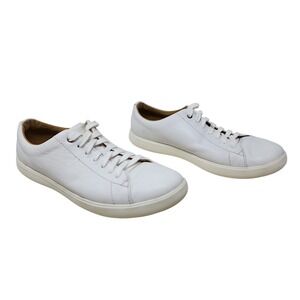 Cole Haan Grand OS Sneakers Womens 8B White Leather Low Top Casual Comfort Shoes